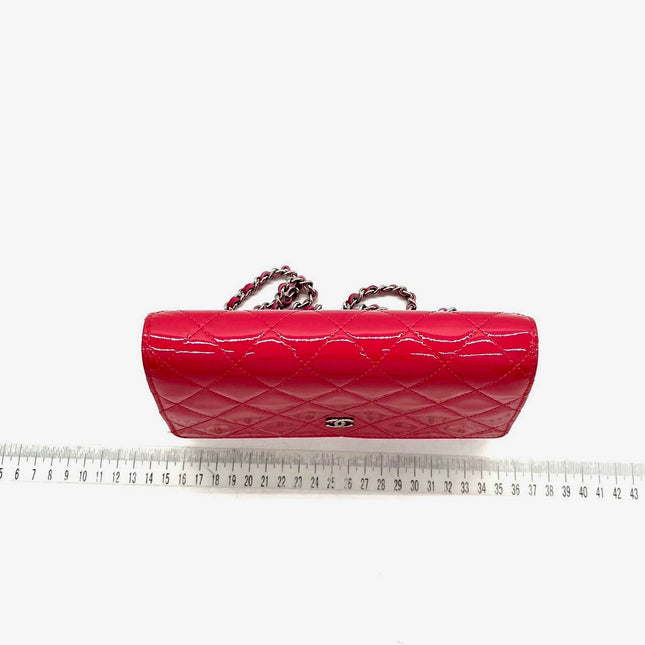 Sold Chanel Classic WOC Wallet on Chain Fuchsia Patent Leather