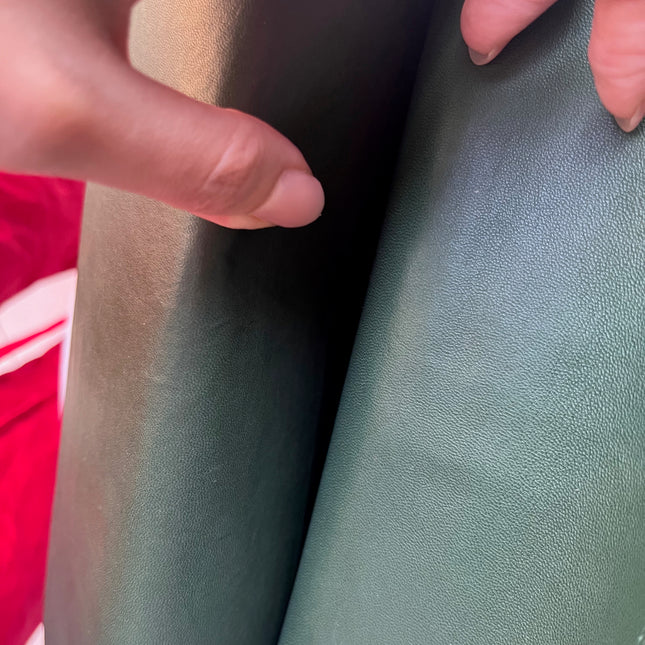Chanel Classic Flap Jumbo Green Patent Leather Silver Hardware