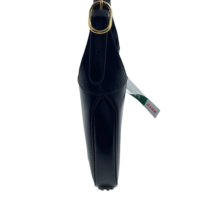 Sold Gucci Jackie 1961 Black Leather Bag with Adjustable Strap