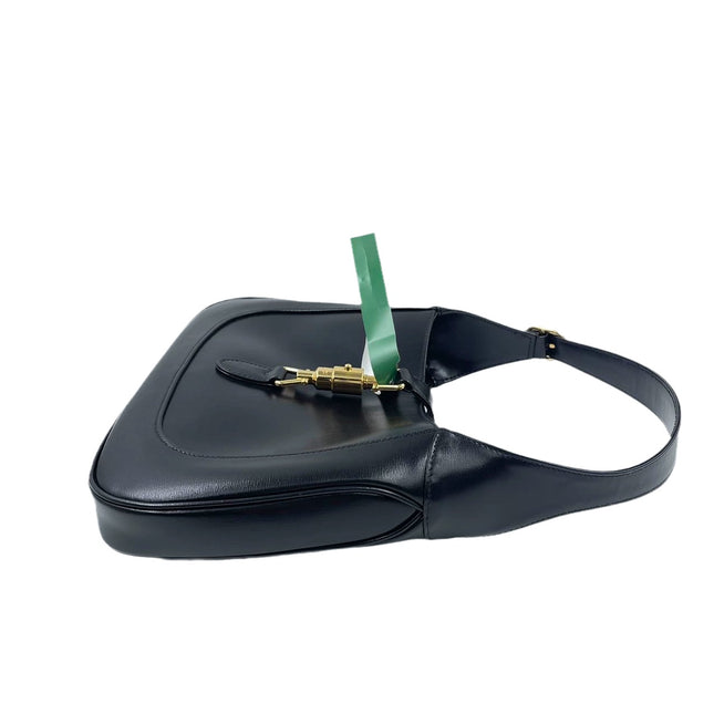 Sold Gucci Jackie 1961 Black Leather Bag with Adjustable Strap