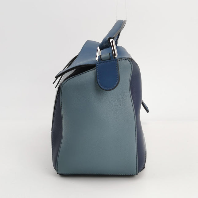Loewe Puzzle Medium Tricolor Navy Leather bag
