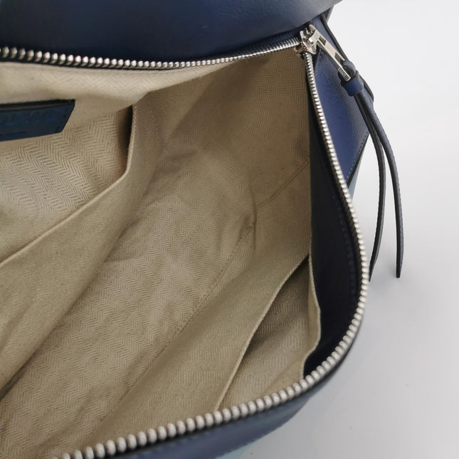 Loewe Puzzle Medium Tricolor Navy Leather bag
