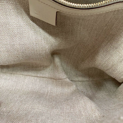 Gucci Jackie Vintage Beige Snake-skin Leather Gold Hardware