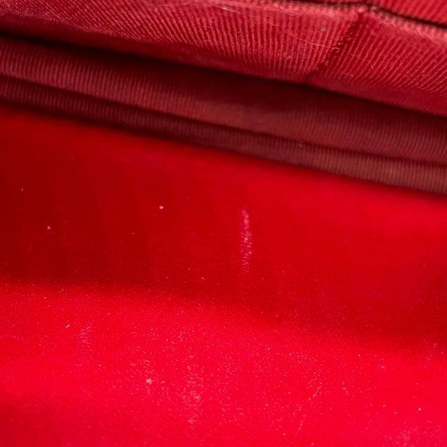 Sold Chanel Wallet on Chain Classic Flap Red Caviar Leather