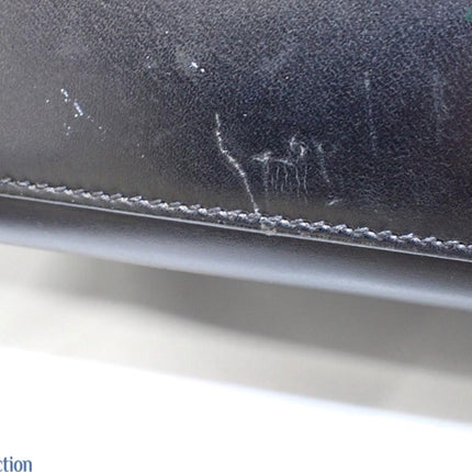 Hermès Kelly 32 Sellier Black Box Leather Gold Hardware with Strap