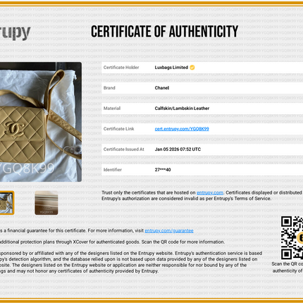 Chanel Vintage Flap Crossbody Bag Yellow Lambskin Leather, 1991-1994