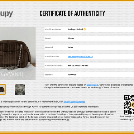 Chanel Mademoiselle Camera Bag Chocolate Brown Suede Silver Chain 2005-2006