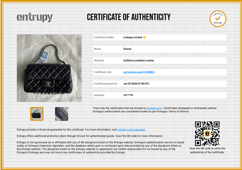 Chanel Classic Flap Rectangular Mini Midnight Navy Lambskin 2012