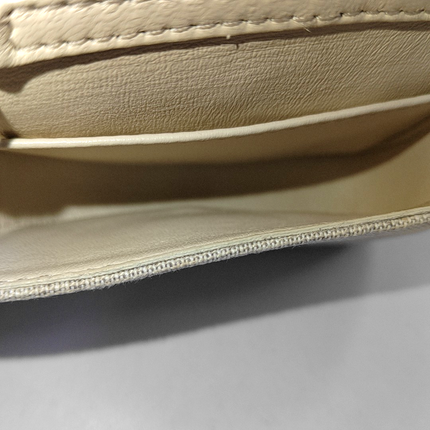 Fendi Baguette Nano Multicolor Canvas Chain Strap Crossbody Bag