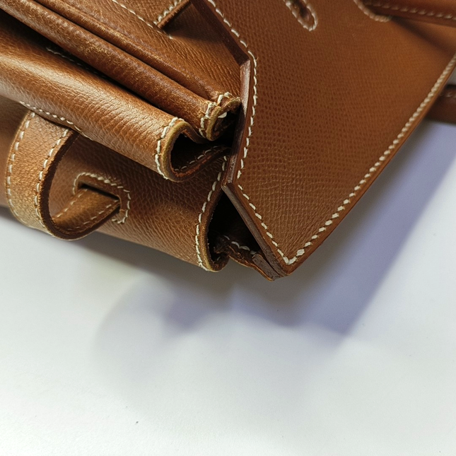Hermes Birkin 35 Gold Epsom Leather Gold Hardware 1996