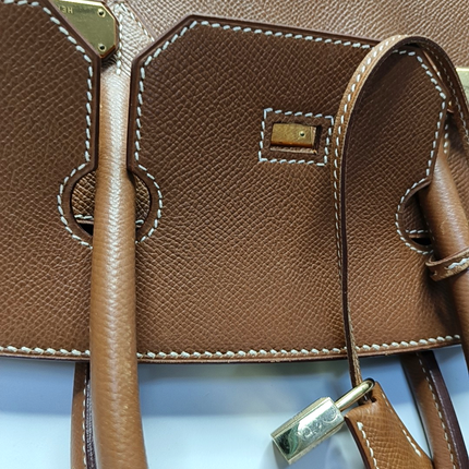 Hermes Birkin 35 Gold Epsom Leather Gold Hardware 1996