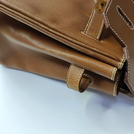 Hermes Birkin 35 Gold Epsom Leather Gold Hardware 1996