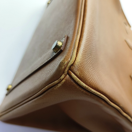Hermes Birkin 35 Gold Epsom Leather Gold Hardware 1996