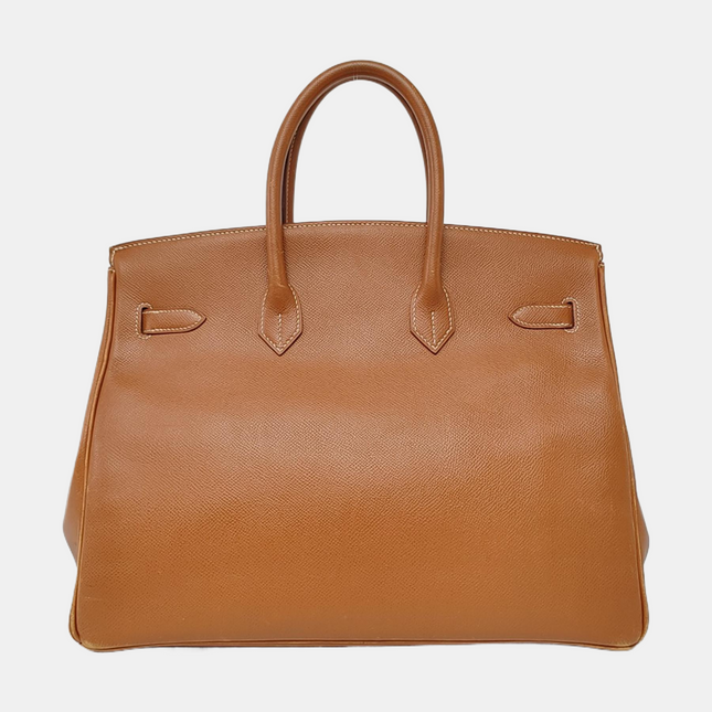 Hermes Birkin 35 Gold Epsom Leather Gold Hardware 1996