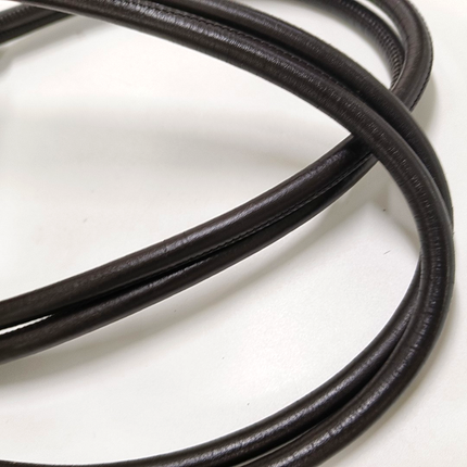 Chanel Cambon Large Dark Brown Calfskin Leather Double Strap Handbag