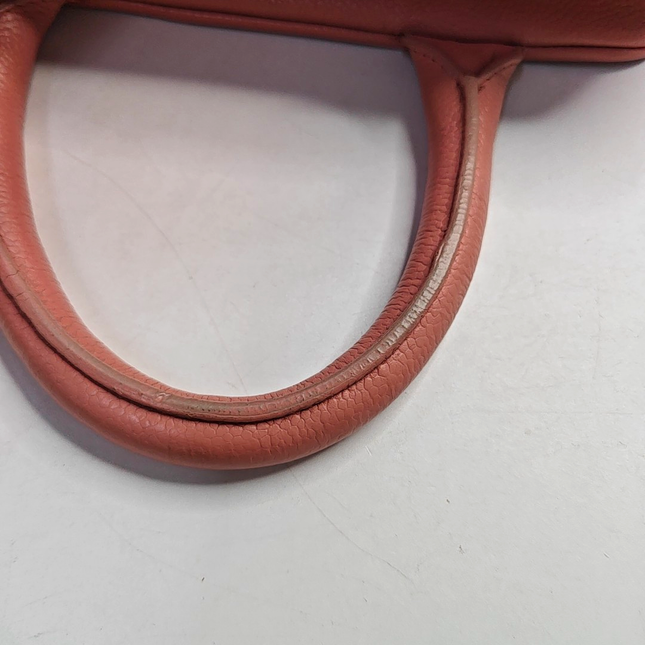 Chanel Boston Bowling Bag Pink Caviar Leather Small Top Handle Bag