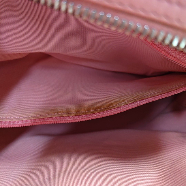 Chanel Boston Bowling Bag Pink Caviar Leather Small Top Handle Bag