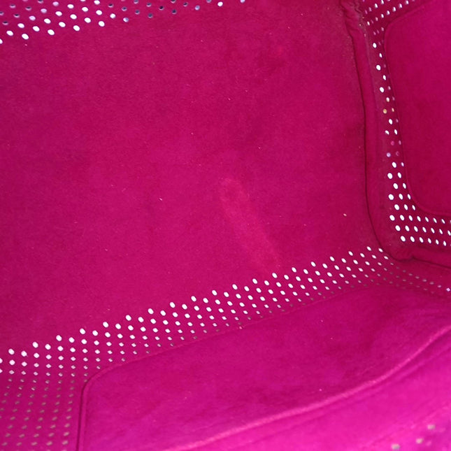 Louis Vuitton Speedy 30 Brown Perforated Monogram Pink Interior