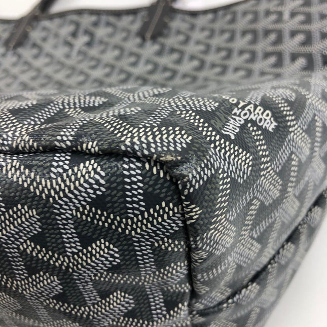Goyard Saint Louis PM Tote Medium Grey Goyardine Canvas 2023