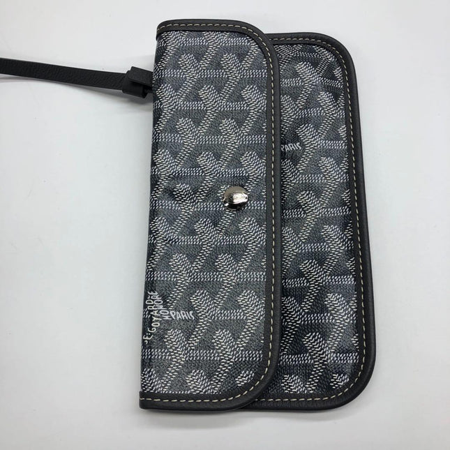 Goyard Saint Louis PM Tote Medium Grey Goyardine Canvas 2023