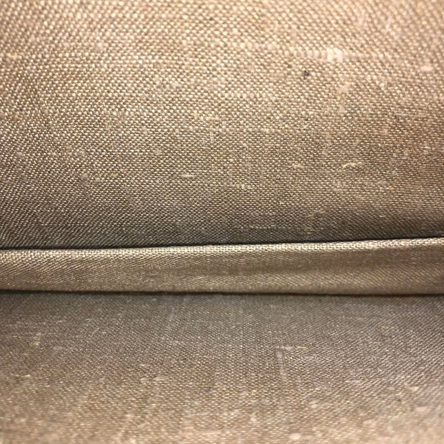 Fendi Red Velvet Gold Zebra Print Front Flap Shoulder Bag