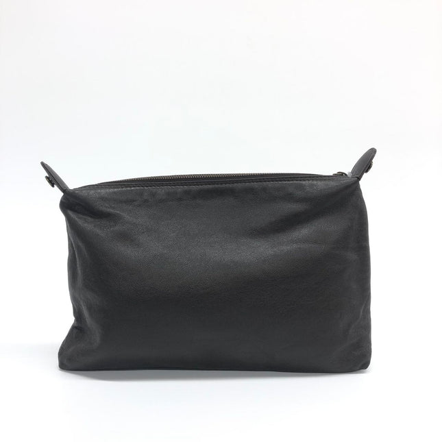 Chanel Vintage Kelly Flap Shoulder Bag Brown Wild Stitch Calfskin leather with Pouch