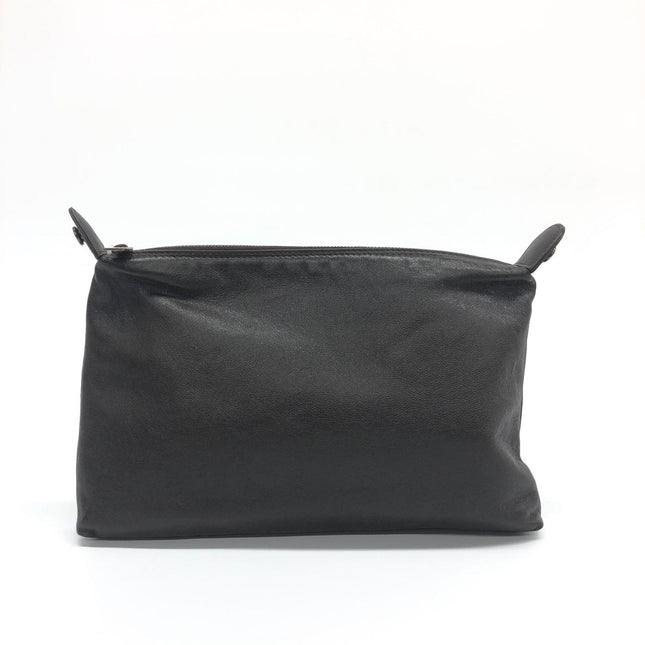 Chanel Vintage Kelly Flap Shoulder Bag Brown Wild Stitch Calfskin leather with Pouch