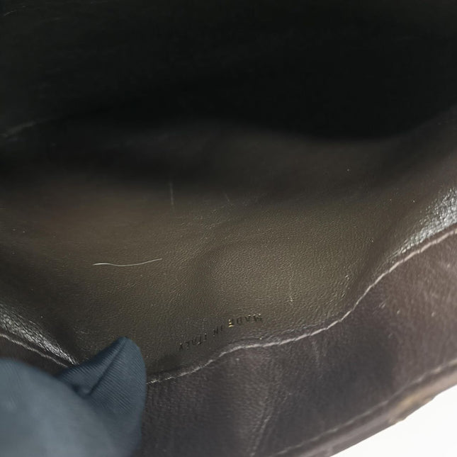 Chanel Vintage Kelly Flap Shoulder Bag Brown Wild Stitch Calfskin leather with Pouch