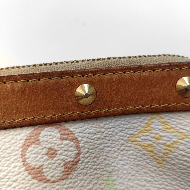 Louis Vuitton x Takashi Murakami Pochette Accessoire White Multicolor
