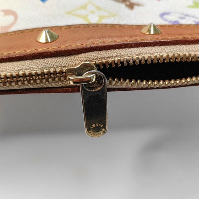 Louis Vuitton x Takashi Murakami Pochette Accessoire White Multicolor