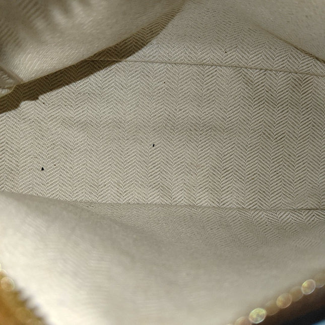 Loewe x William De Morgan Puzzle Mini Embroidered Brown Yellow Multicolor