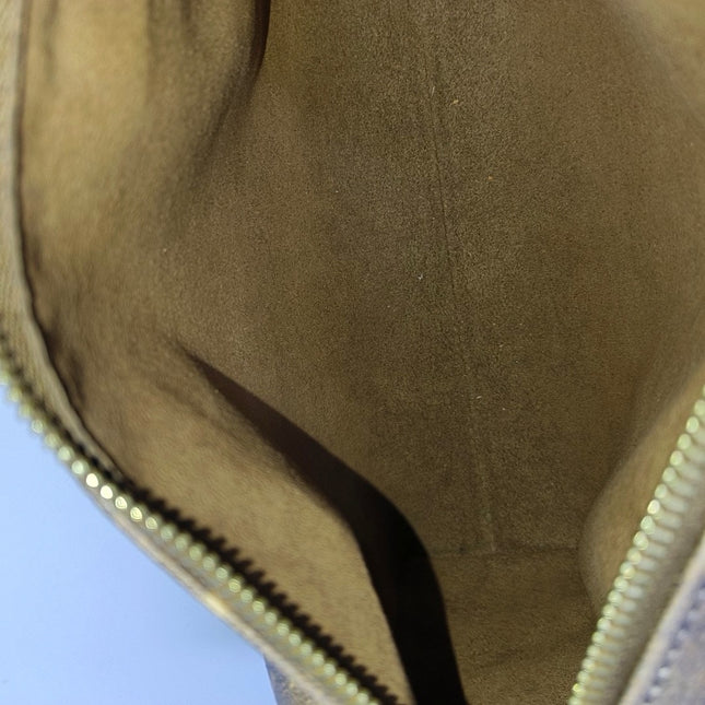 Louis Vuitton Side Trunk Medium Monogram Hotel Labels Brown Multicolor