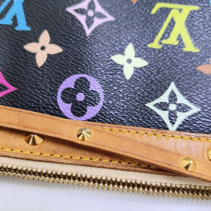 Louis Vuitton x Takashi Murakami Pochette Accessoire Black Multicolor France