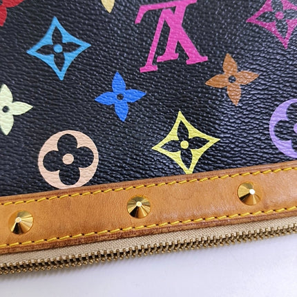 Louis Vuitton x Takashi Murakami Pochette Accessoire Black Multicolor France