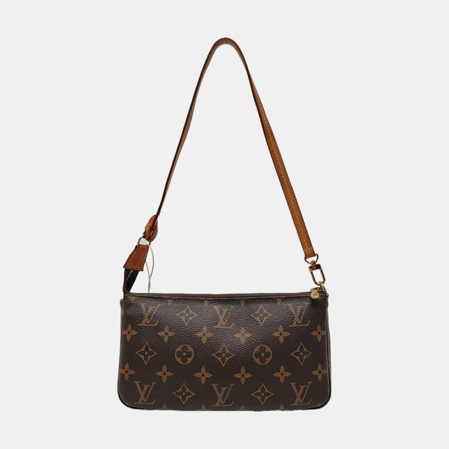 Louis Vuitton Pochette Accessoire Brown Monogram Microchip