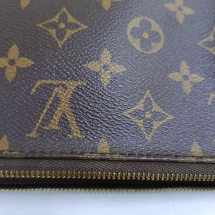 Louis Vuitton Pochette Accessoire Brown Monogram Microchip