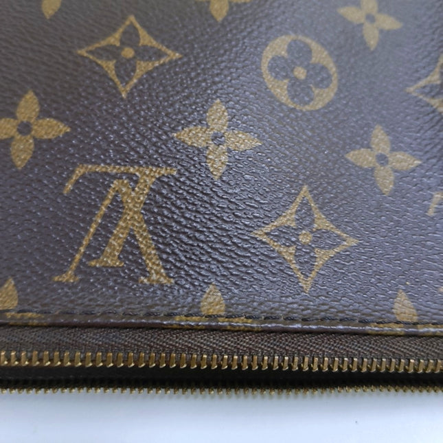 Louis Vuitton Pochette Accessoire Brown Monogram Microchip