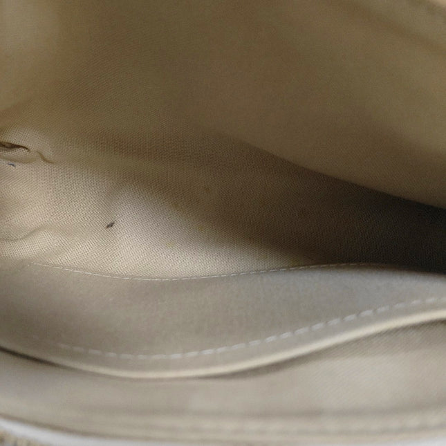 Louis Vuitton Pochette Accessoire White Damier Ebene Monogram