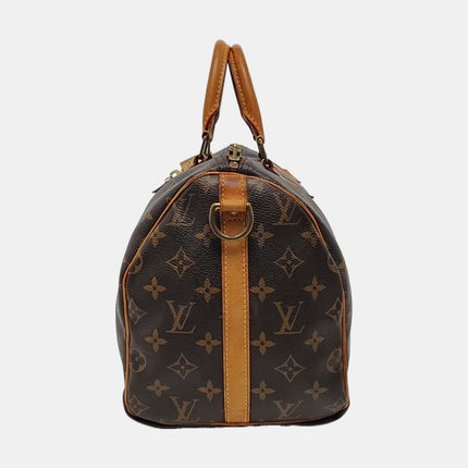 Louis Vuitton Speedy 25 Bandouliere Brown Monogram with Strap
