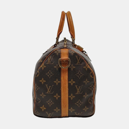 Louis Vuitton Speedy 25 Bandouliere Brown Monogram with Strap