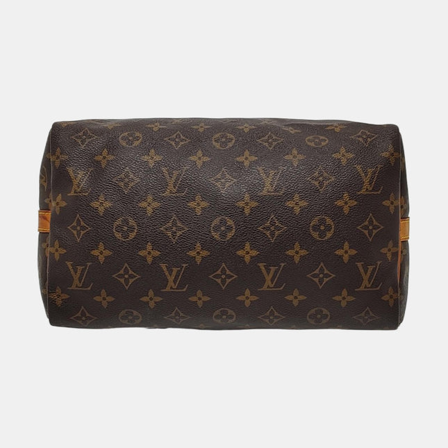 Louis Vuitton Speedy 25 Bandouliere Brown Monogram with Strap