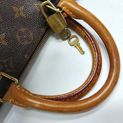 Louis Vuitton Speedy 25 Bandouliere Brown Monogram with Strap