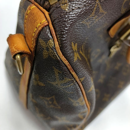 Louis Vuitton Speedy 25 Bandouliere Brown Monogram with Strap