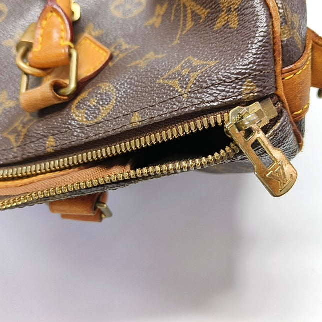 Louis Vuitton Speedy 25 Bandouliere Brown Monogram with Strap