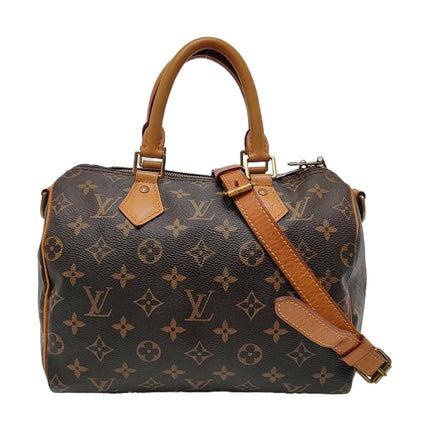 Louis Vuitton Speedy 30 Bandouliere Brown Monogram with Strap