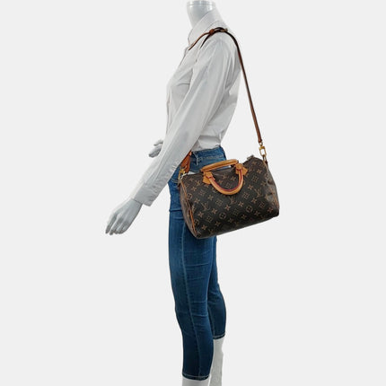 Louis Vuitton Speedy 30 Bandouliere Brown Monogram with Strap