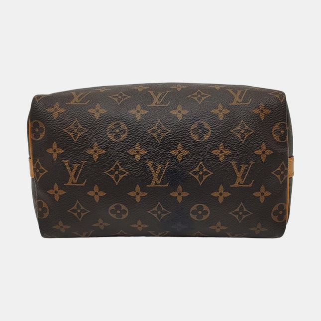 Louis Vuitton Speedy 30 Bandouliere Brown Monogram with Strap
