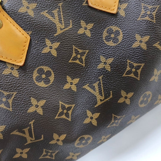 Louis Vuitton Speedy 30 Bandouliere Brown Monogram with Strap