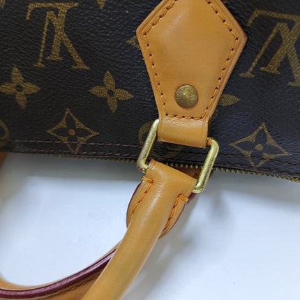 Louis Vuitton Speedy 30 Bandouliere Brown Monogram with Strap