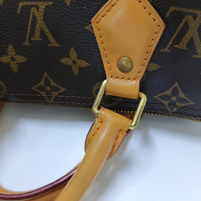 Louis Vuitton Speedy 30 Bandouliere Brown Monogram with Strap